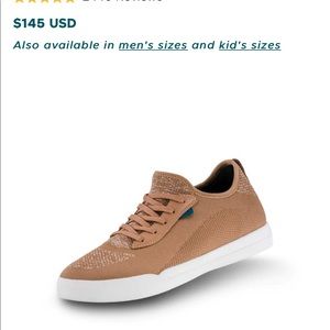 Vessi 100% Waterproof Weekend Sneaker size 9